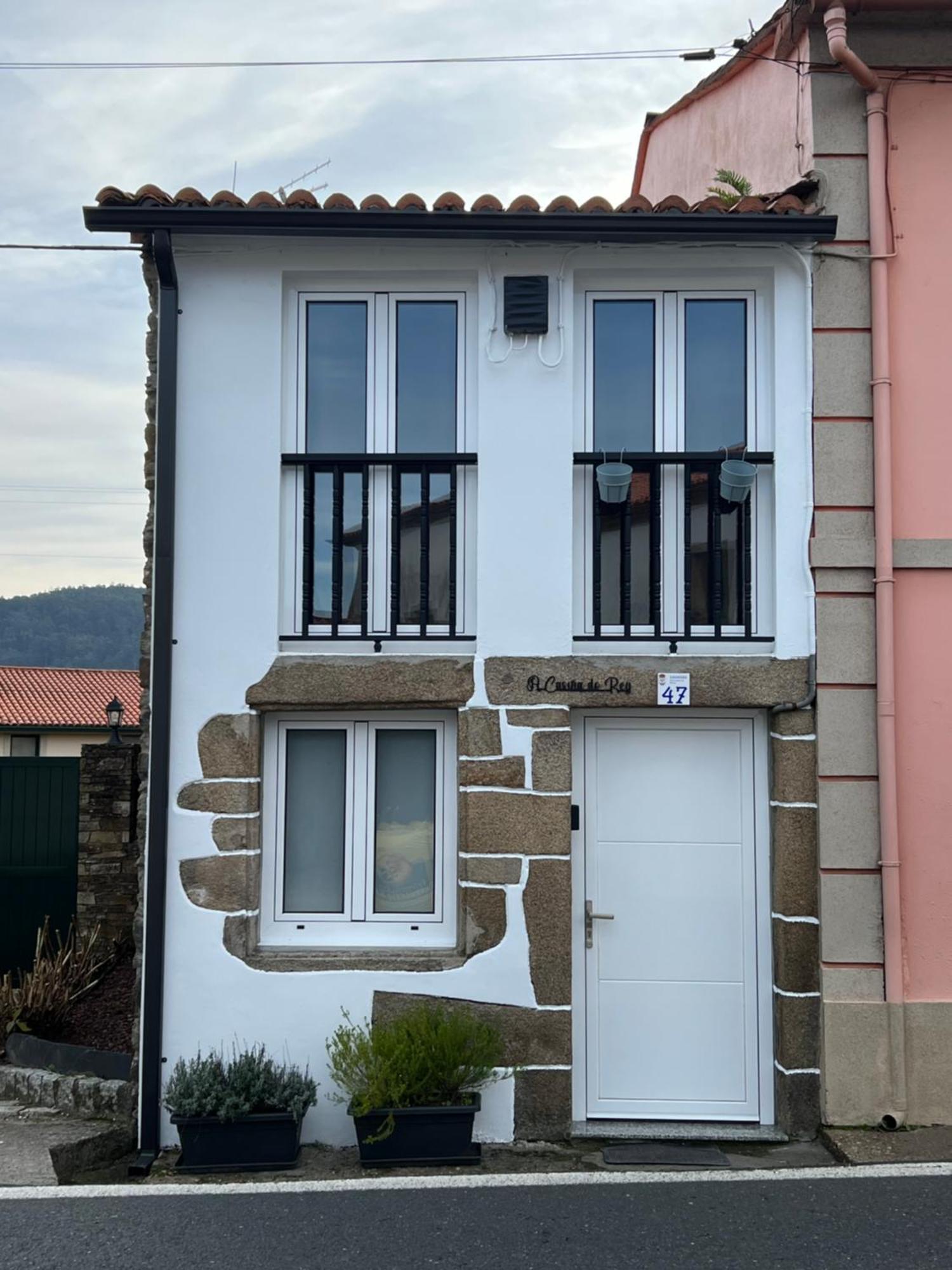A Casina Do Rey Casita Junto A La Playa De Cabañas Exterior foto